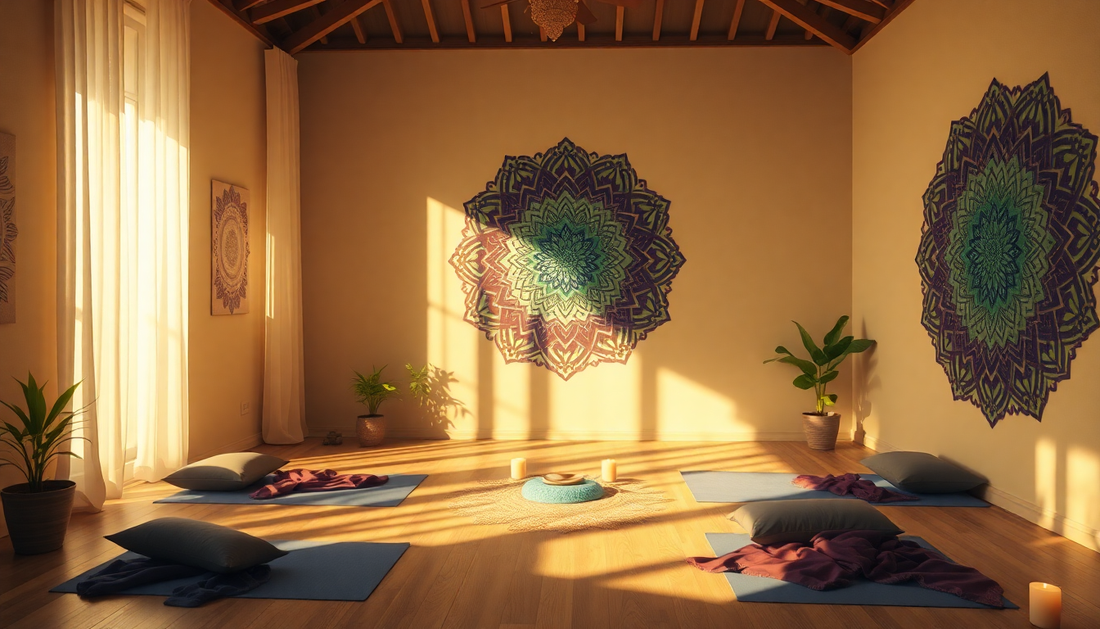 Elevate Your Space: Infusing Spiritual Serenity with Mandala Designs